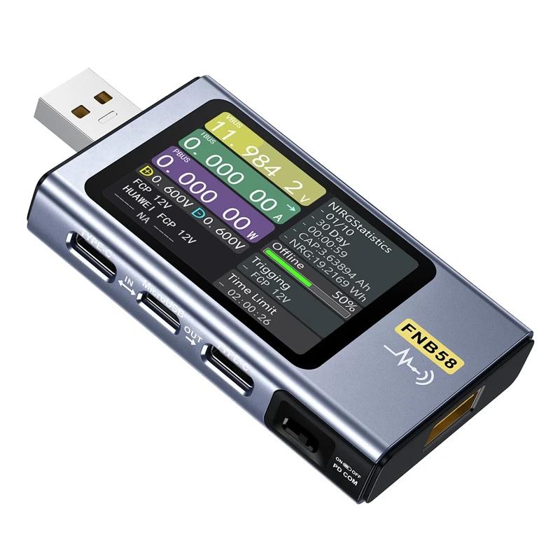 LCD USB A & C    ׽ Ƽ, , PD2.0, PD3.0,QC2.0, QC3.0, 4-28V 7A